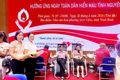 HIẾN GIỌT MÁU ĐÀO – TRAO ĐỜI SỰ SỐNG