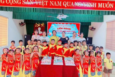 LIÊN HOAN CHIA TAY CÁC BÉ HỌC SINH 5 TUỔI NĂM HỌC 2025 – 2026